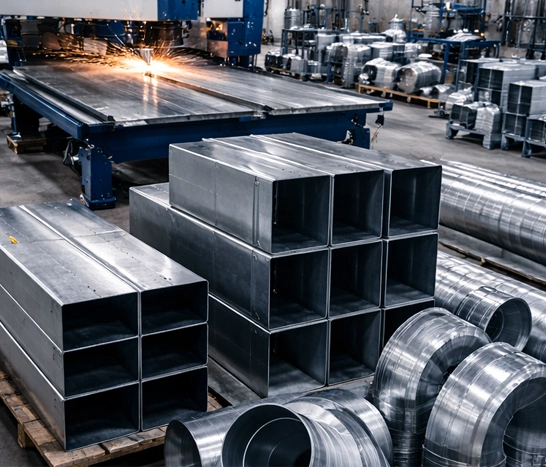 Ertu Havalandırma Kanal Üretimi